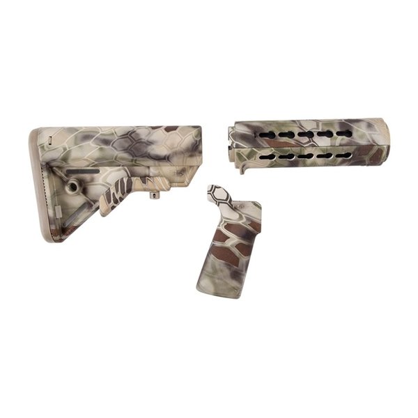 B5 Systems Bravo stock 23 p grip Keymod Mil-Spec AR-15 Stock Highlander ...